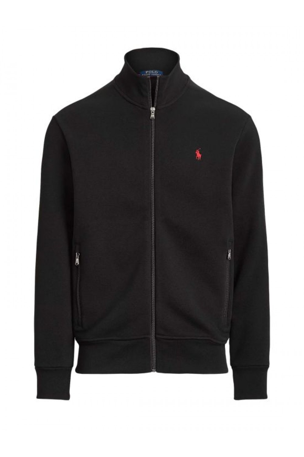 POLO RALPH LAUREN DOUBLE-KNIT TRACK JACKET BLACK 710881509001