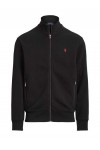 POLO RALPH LAUREN DOUBLE-KNIT TRACK JACKET BLACK 710881509001