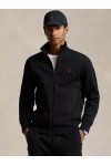 POLO RALPH LAUREN DOUBLE-KNIT TRACK JACKET BLACK 710881509001