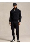 POLO RALPH LAUREN DOUBLE-KNIT TRACK JACKET BLACK 710881509001