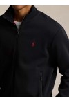POLO RALPH LAUREN DOUBLE-KNIT TRACK JACKET BLACK 710881509001