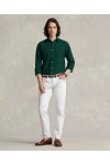 POLO RALPH LAUREN CUSTOM FIT GARMENT-DYED OXFORD SHIRT GREEN 710805564047
