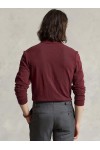 POLO RALPH LAUREN CUSTOM FIT MESH POLO SHIRT BORDEUX 710680790095