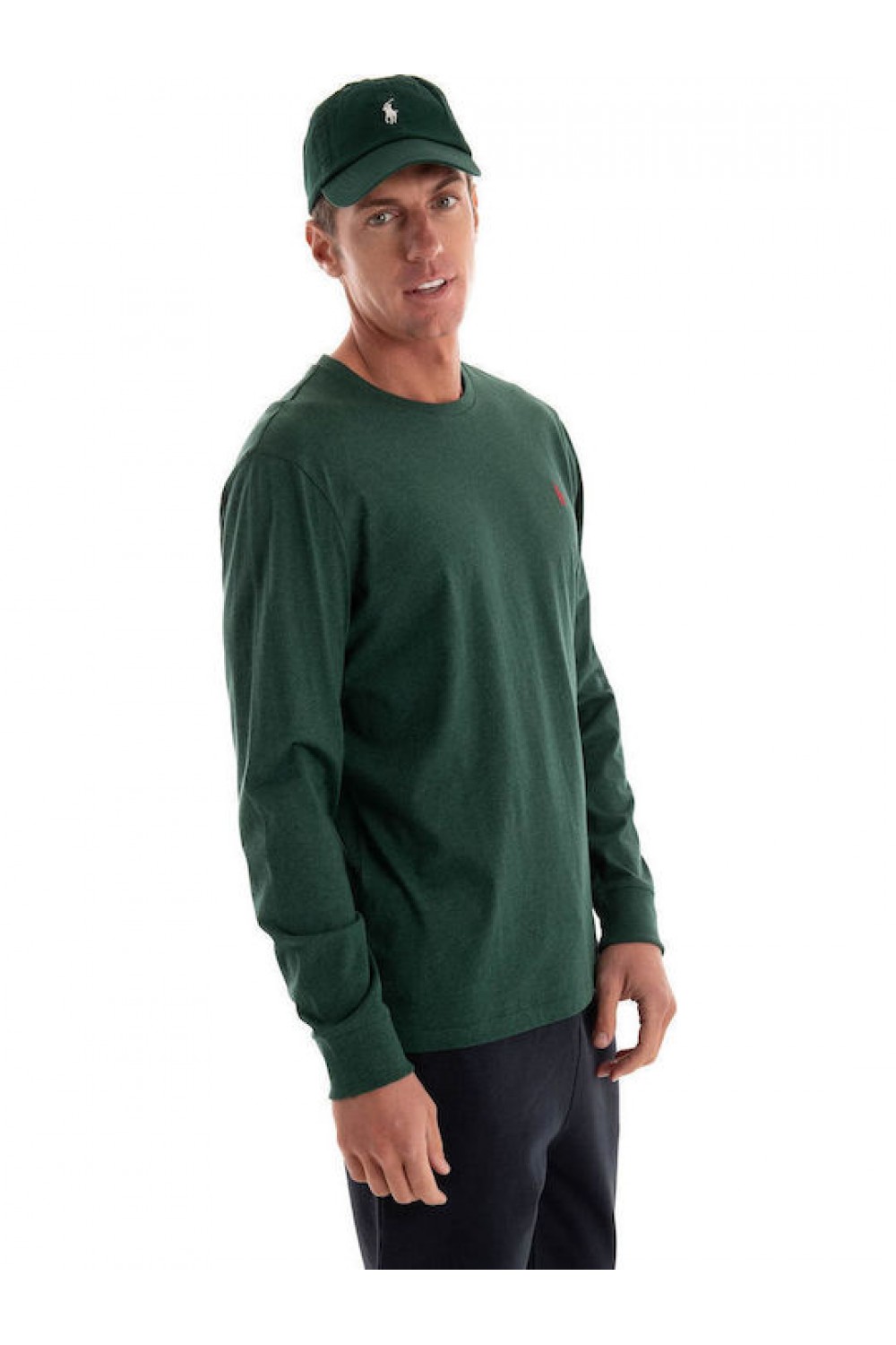 POLO RALPH LAUREN CUSTOM SLIM FIT CLASSICS DARK GREEN 710671468063