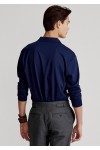 POLO RALPH LAUREN CUSTOM SLIM FIT SOFT COTTON POLO SHIRT NAVY BLUE 710671785001