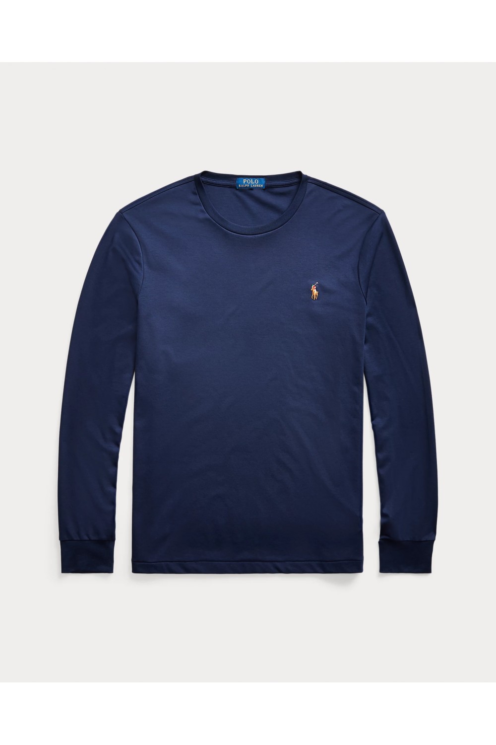 POLO RALPH LAUREN SLIM FIT SOFT COTTON SHIRT BLUE 710760121003