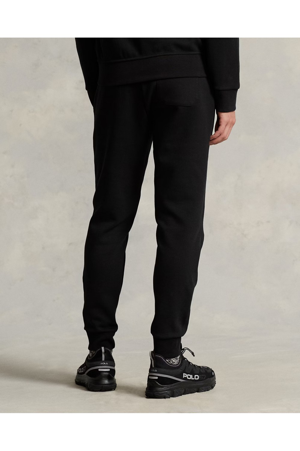 POLO RALPH LAUREN JOGGING BOTTOM DOUBLE-KNIT BLACK 710888283001