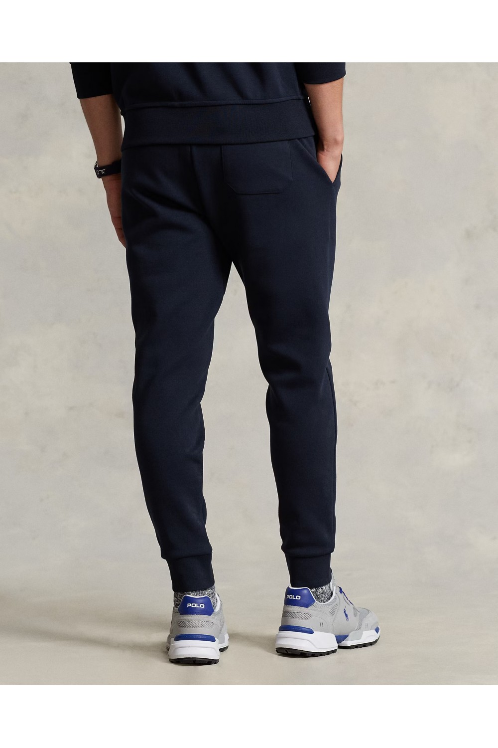 POLO RALPH LAUREN JOGGING BOTTOM DOUBLE-KNIT AVIATOR NAVY 710888283002