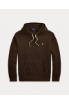 POLO RALPH LAUREN FLEECE HOODIE BROWN 710766778108