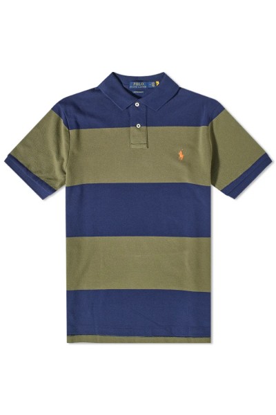 POLO RALPH LAUREN M CLASSICS NVY/DK GRN SSL-KNT 710890052001