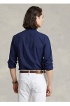 POLO RALPH LAUREN SLIM FIT STRETCH POPLIN SHIRT NAVY 710832480001
