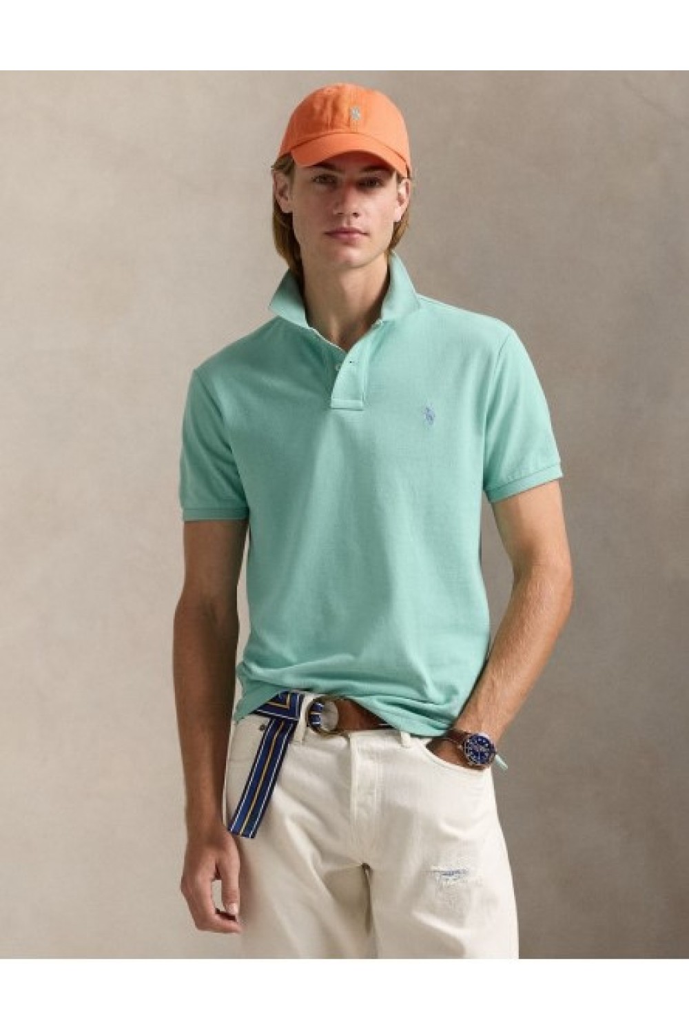 POLO RALPH LAUREN CORE REPLEN GREEN SSL-KNT 710680784422