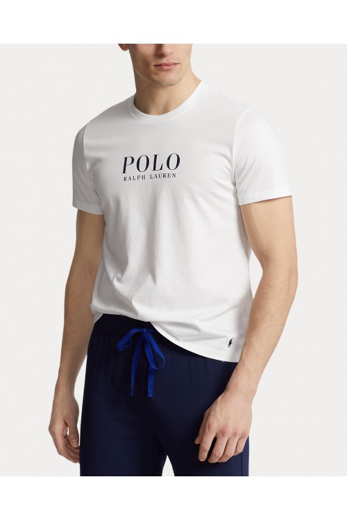 POLO RALPH LAUREN T-SHIRT LOGO COTTON WHITE 714899613005