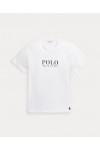 POLO RALPH LAUREN T-SHIRT LOGO COTTON WHITE 714899613005