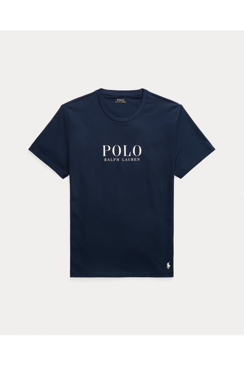 POLO RALPH LAUREN T-SHIRT LOGO COTTON NAVY 714899613003