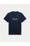 POLO RALPH LAUREN T-SHIRT LOGO COTTON NAVY 714899613003