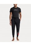 POLO RALPH LAUREN T-SHIRT LOGO COTTON BLACK 714899613004