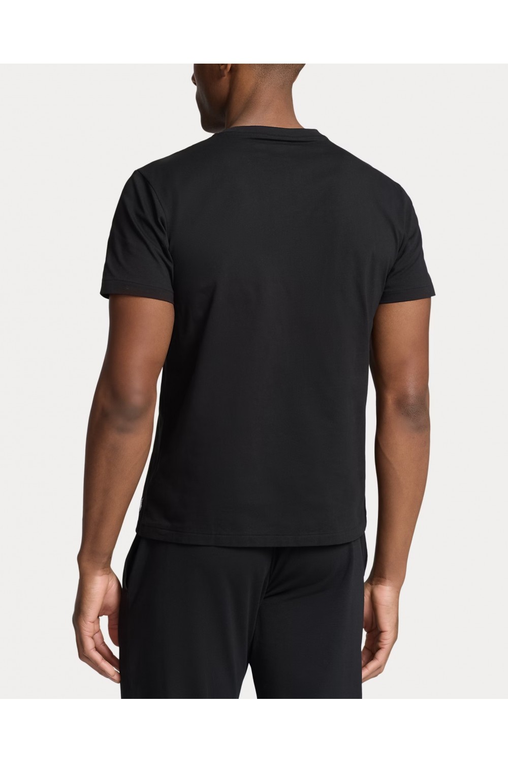 POLO RALPH LAUREN T-SHIRT LOGO COTTON BLACK 714899613004