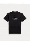 POLO RALPH LAUREN T-SHIRT LOGO COTTON BLACK 714899613004