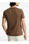 POLO RALPH LAUREN M CLASSICS BROWN SSL-TSH 710839046046