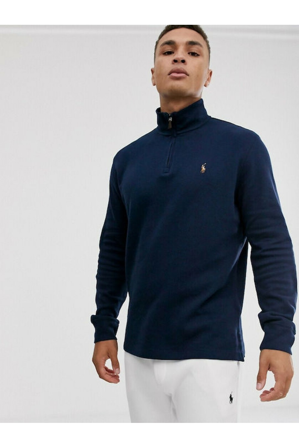 POLO RALPH LAUREN M CLASSICS HALF-ZIP NAVY 710671929029