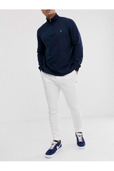 POLO RALPH LAUREN M CLASSICS HALF-ZIP NAVY 710671929029