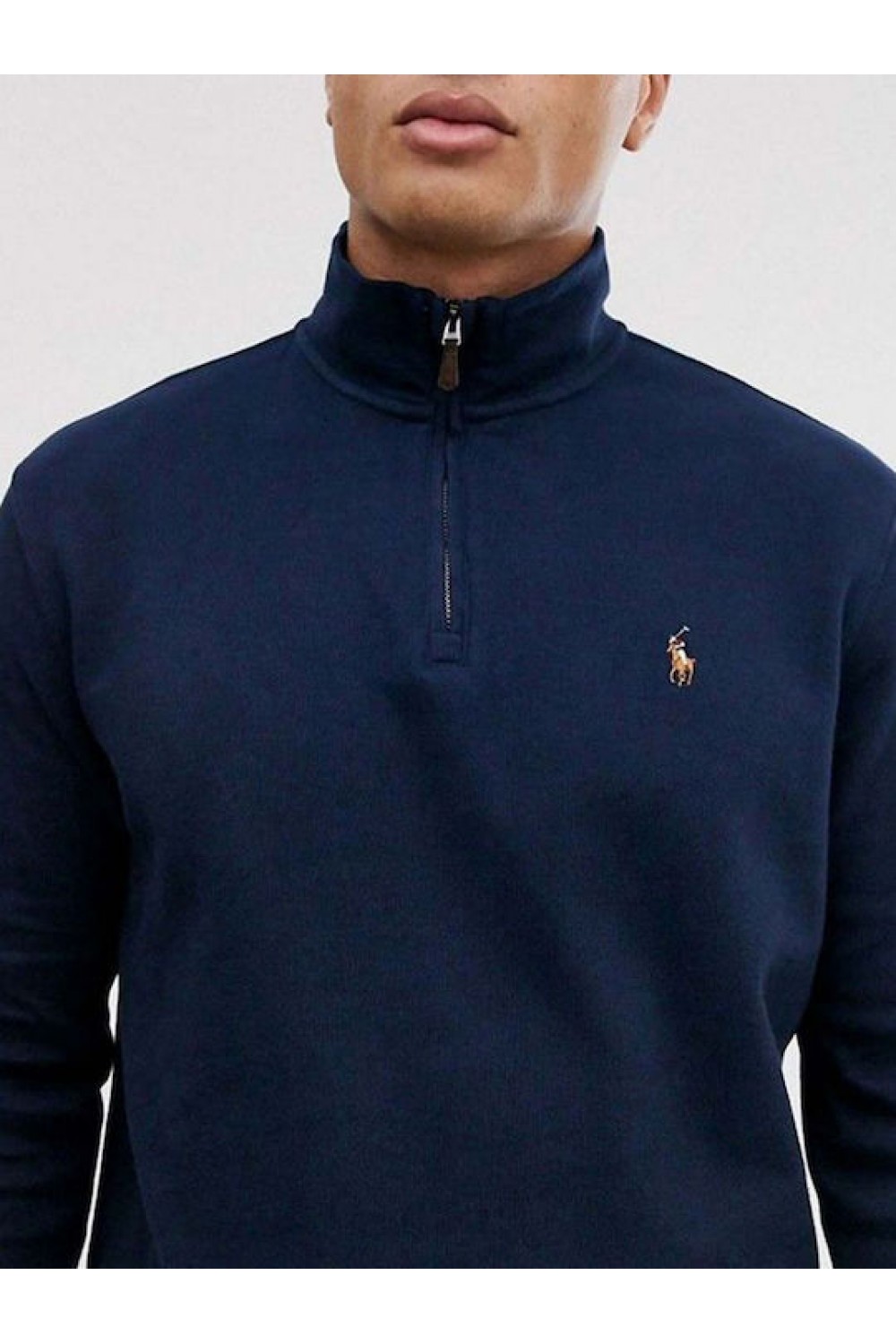 POLO RALPH LAUREN M CLASSICS HALF-ZIP NAVY 710671929029