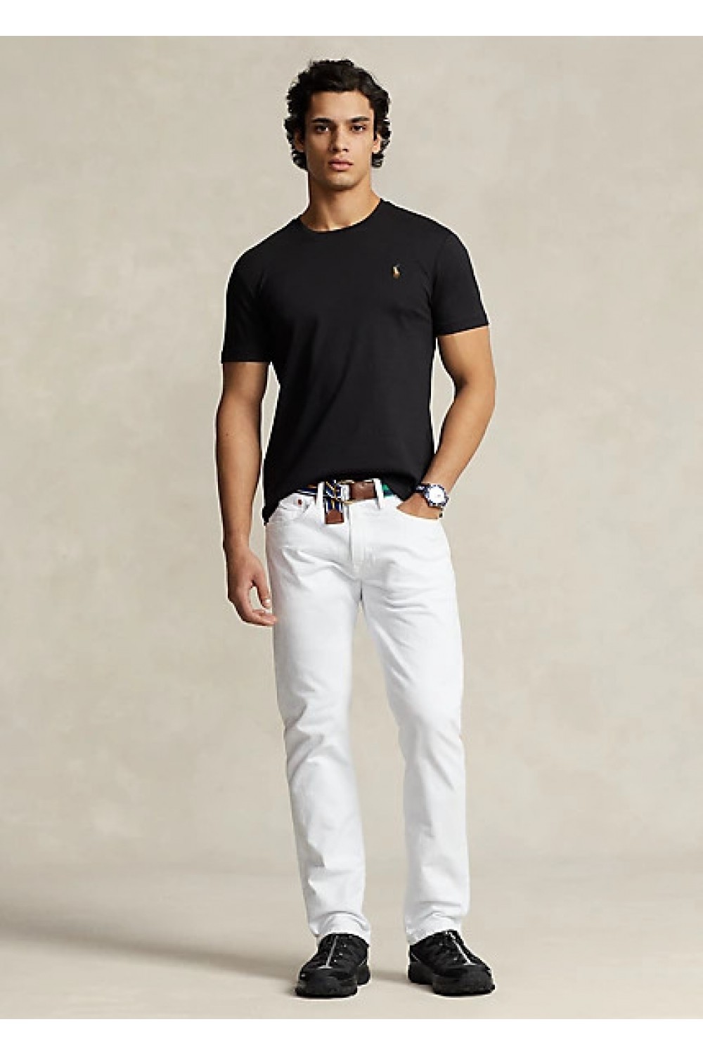 POLO RALPH LAUREN M CLASSICS T-SHIRT BLACK 710740727001