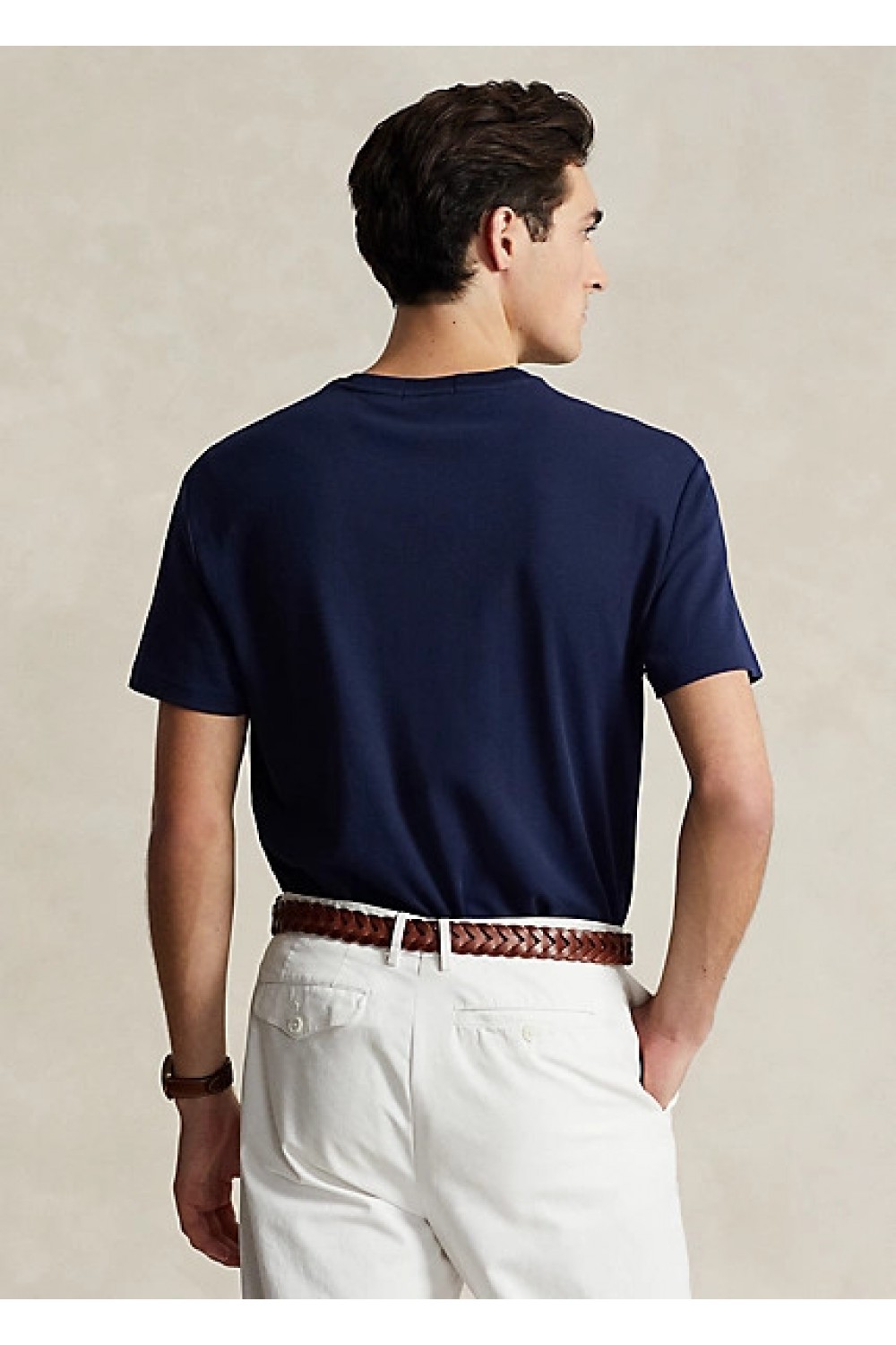 POLO RALPH LAUREN M CLASSICS T-SHIRT NAVY BLUE 710740727003