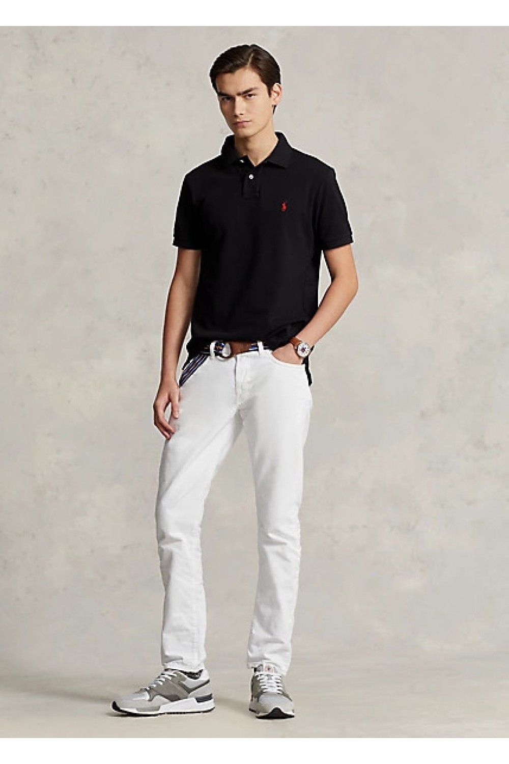 POLO RALPH LAUREN CORE REPLEN BLACK SSL-KNT 710782592001