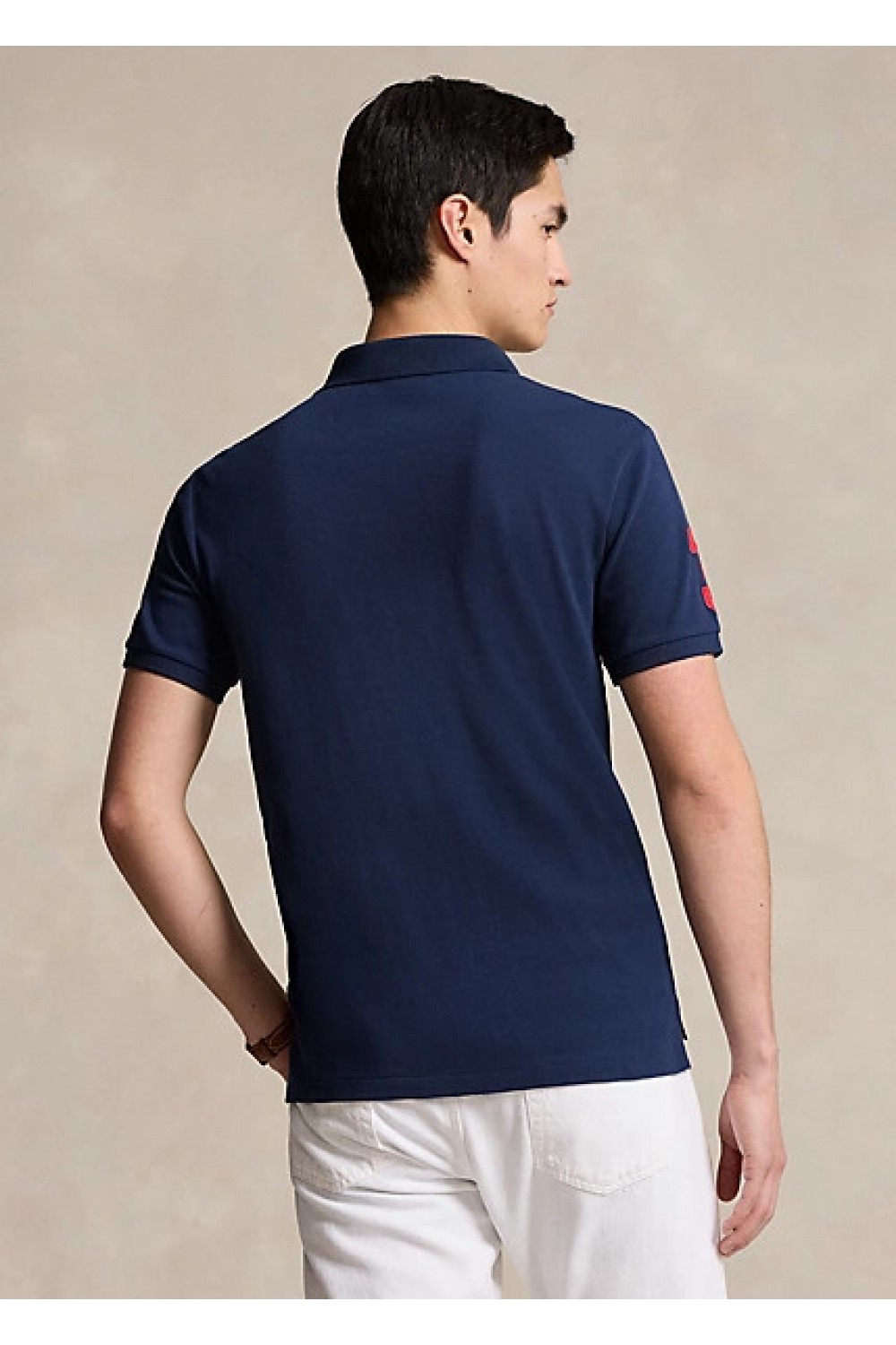 POLO RALPH LAUREN M CLASSICS NAVY SSL-KNT 710814437003