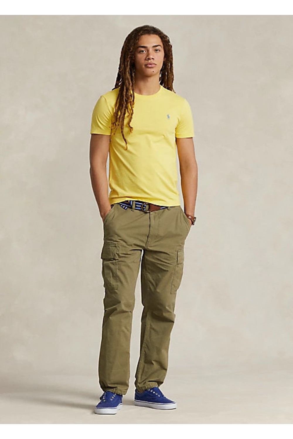 POLO RALPH LAUREN M CLASSICS YELLOW SSL-TSH 710671438358