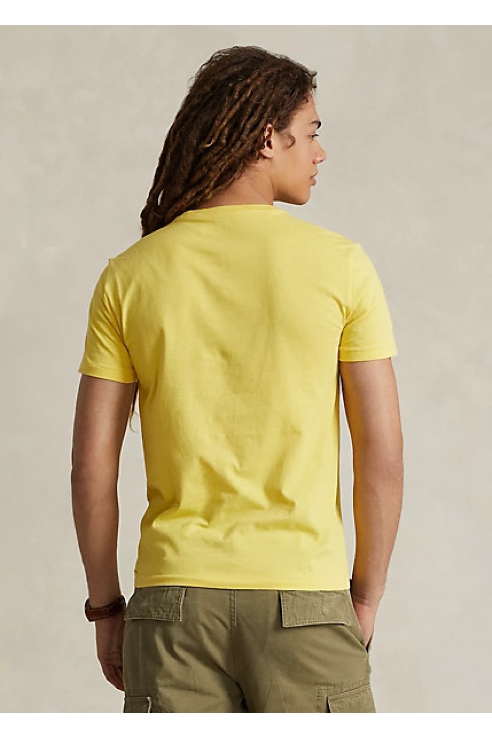 POLO RALPH LAUREN M CLASSICS YELLOW SSL-TSH 710671438358