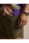 POLO RALPH LAUREN SWIMMING TRUNK TRAVELLER CANOPY OLIVE-KHAKI 710957782510