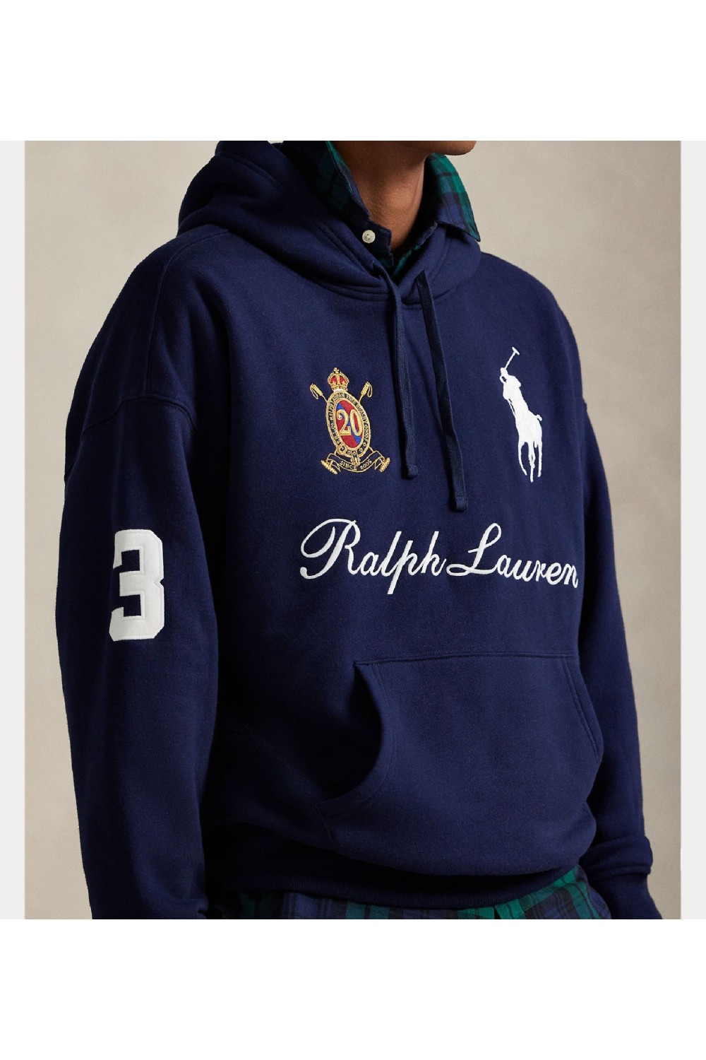 POLO RALPH LAUREN BIG PONY 20TH ANNIVERSARY SWEATSHIRT NAVY BLUE 710P03957001