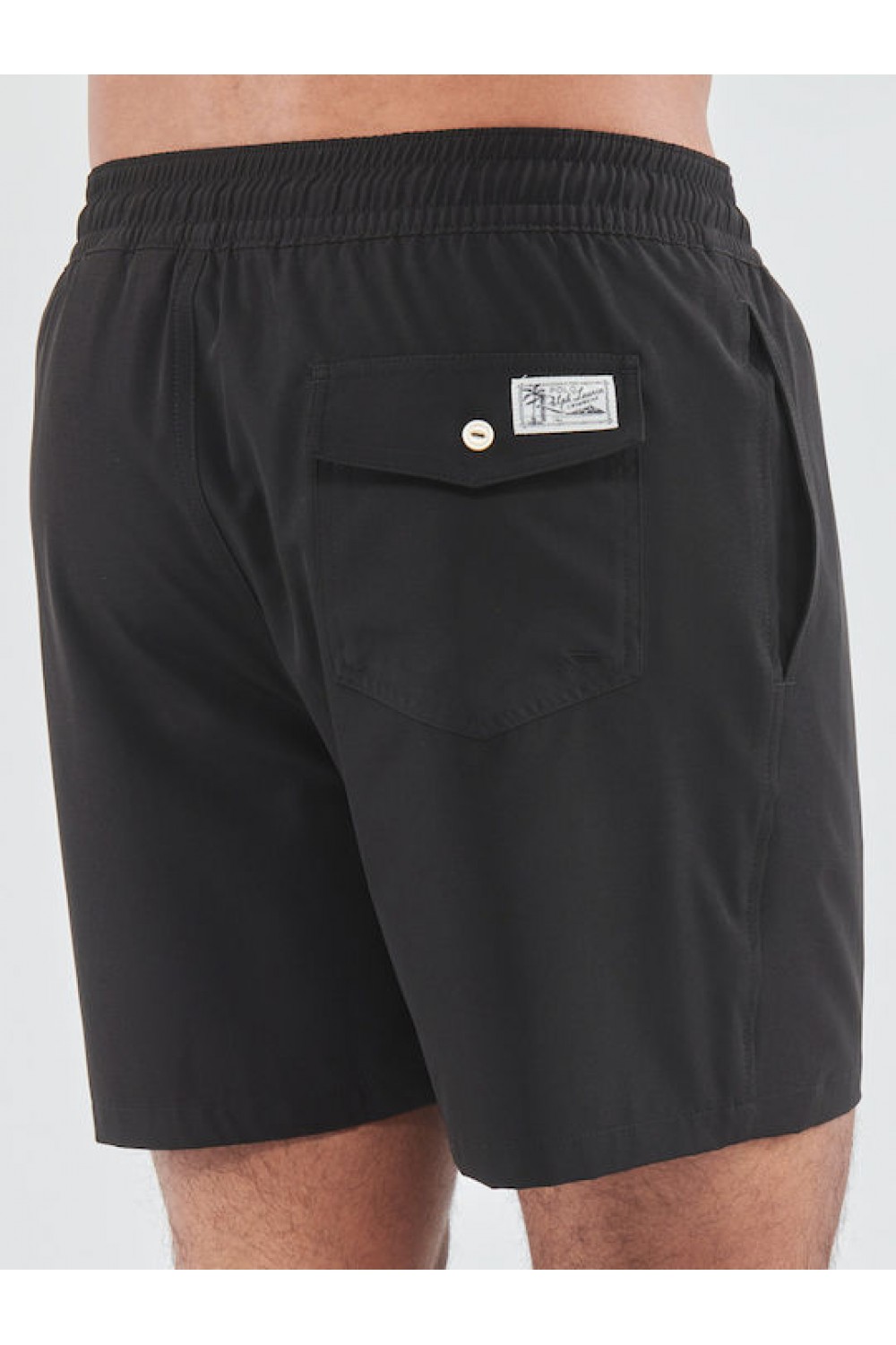 POLO RALPH LAUREN SWIMMING TRUNK TRAVELLER BLACK 710907255002