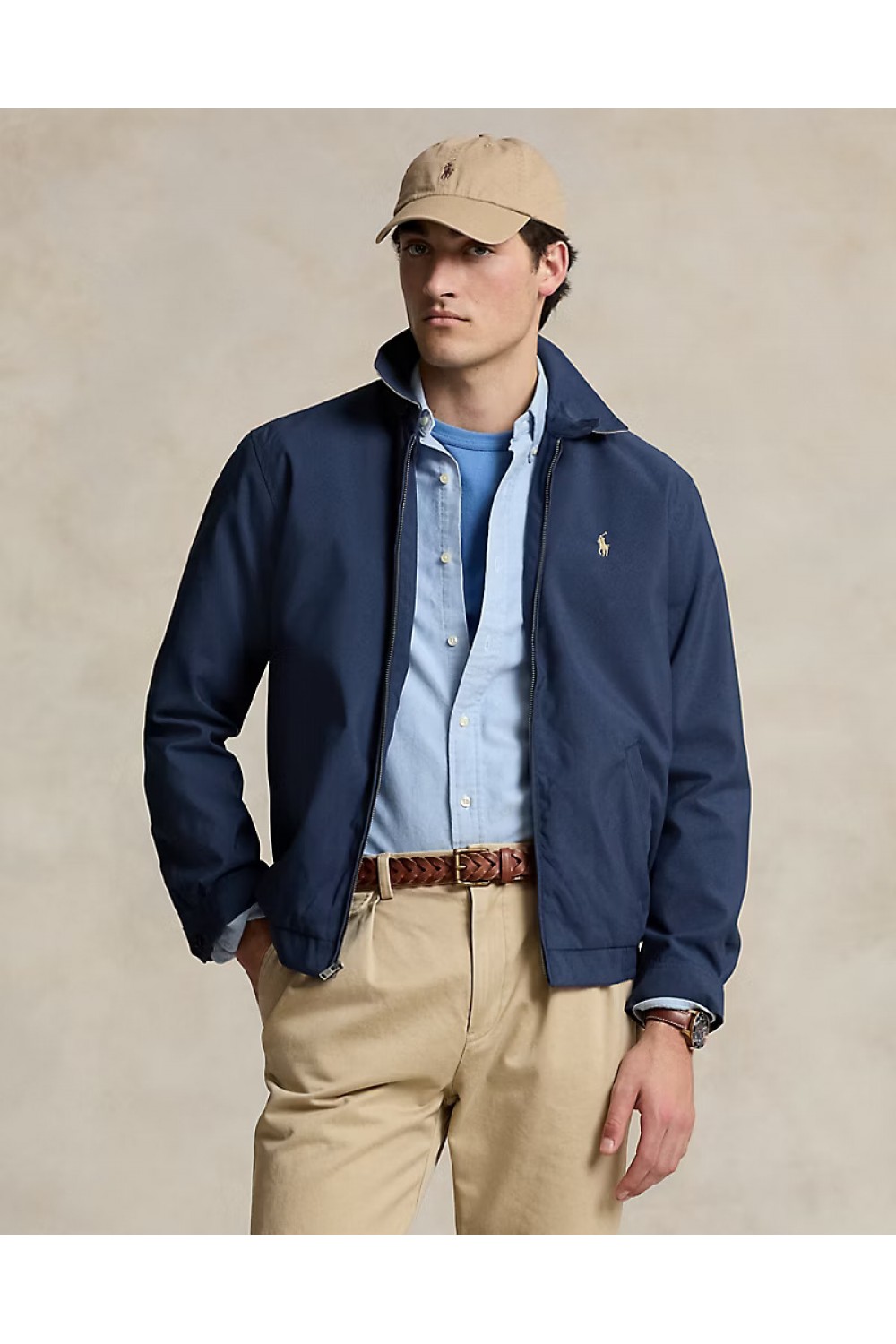 POLO RALPH LAUREN B-SWING JACKET NAVY BLUE 710548506001
