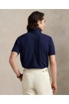 POLO RALPH LAUREN CUSTOM SLIM FIT STRETCH MESH POLO NAVY BLUE 710941439038