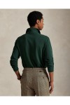 POLO RALPH LAUREN CUSTOM FIT MESH POLO DARK GREEN 710680790074