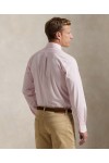 POLO RALPH LAUREN STRIPED STRETCH POPLIN SHIRT PINK 710929346015