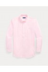 POLO RALPH LAUREN STRIPED STRETCH POPLIN SHIRT PINK 710929346015