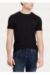 POLO RALPH LAUREN CUSTOM SLIM FIT T-SHIRT BLACK 710680785001