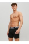 JACK & JONES JACSOLID BOXER BRIEFS 3 PACK BLACK 12229576