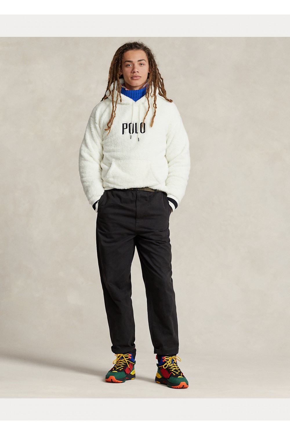 POLO RALPH LAUREN M HH CREAM LSL-SWS 710920251001