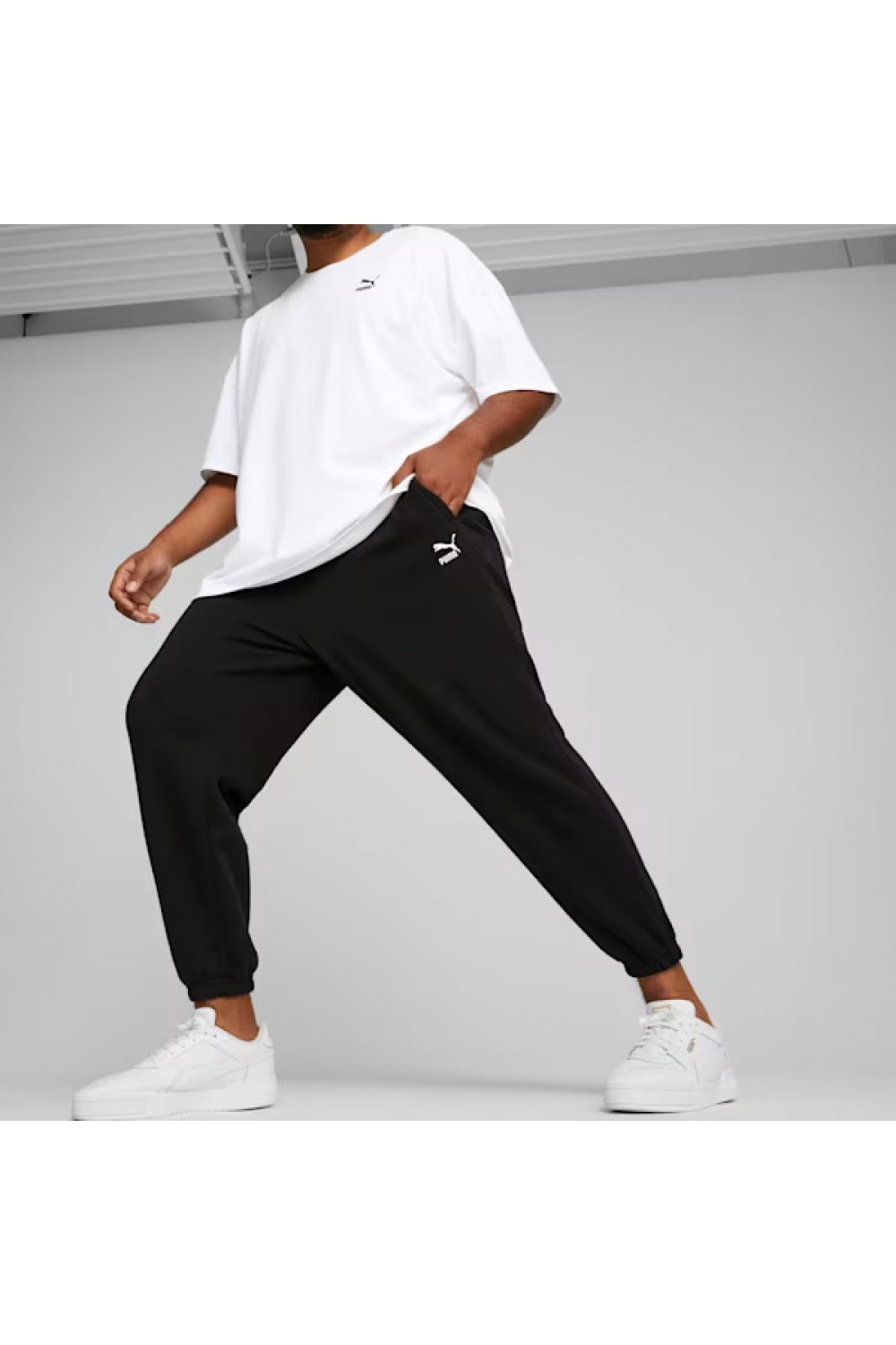 PUMA CLASSICS SMALL LOGO SWEATPANTS BLACK 535597-01