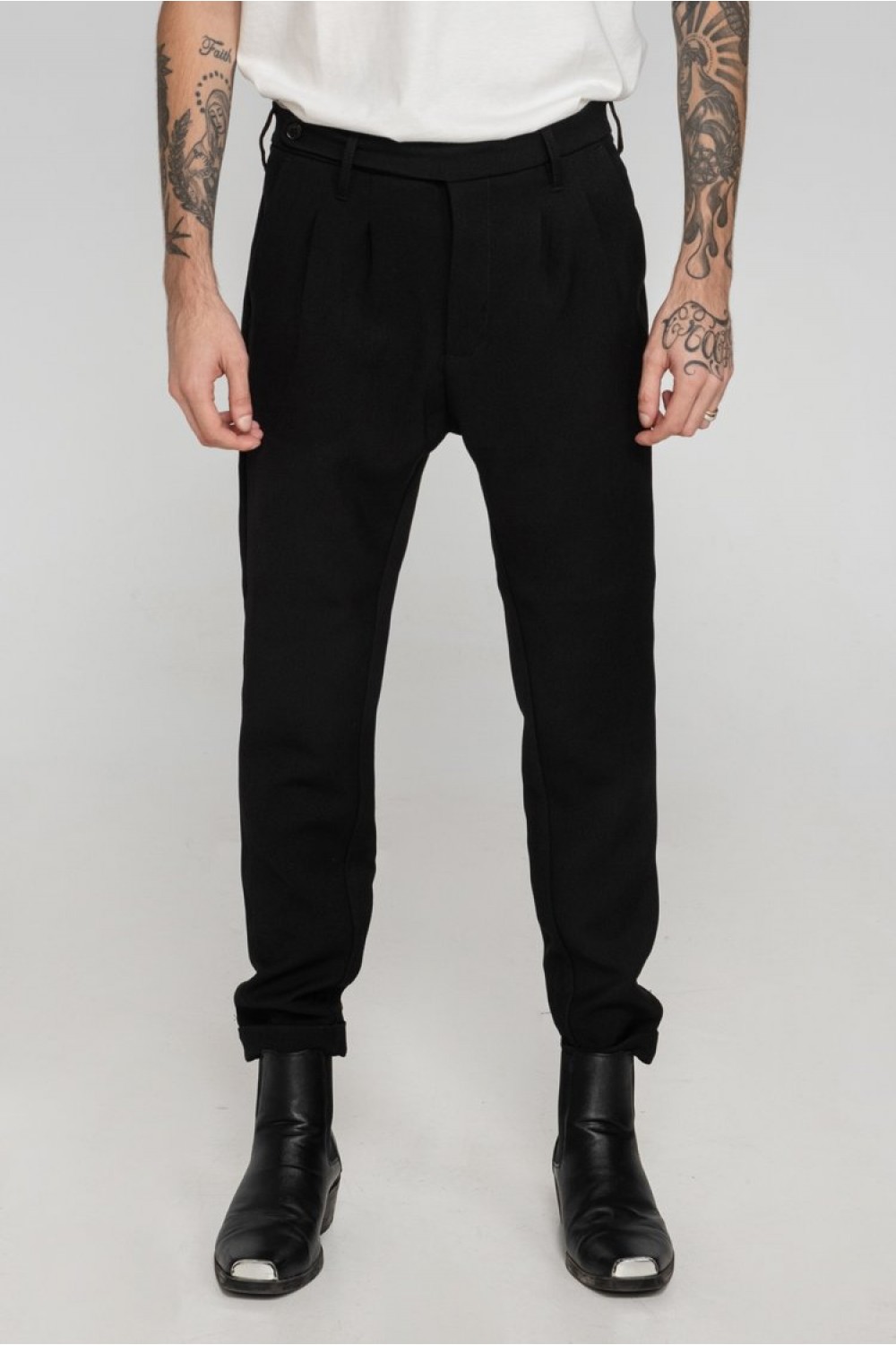 ROYALE DENIM PANTS BLACK RAVENNA-2043