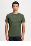 STAFF CALVER MAN T-SHIRT KHAKI 64-001.046