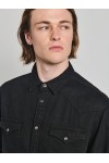 STAFF JEANS & CO FINO MAN SHIRT BLACK 5-616.136.BL.NOS