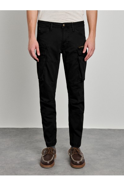 STAFF JEANS & CO LUCAS MAN PANT CARGO BLACK 5-839.113.9.056