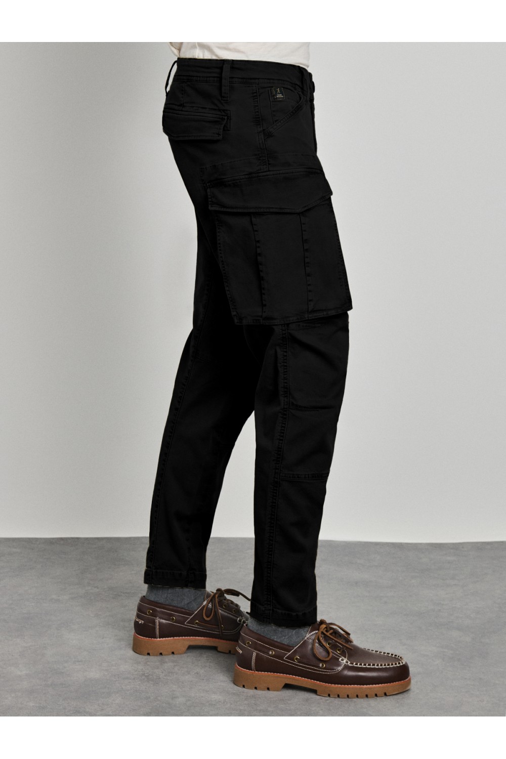STAFF JEANS & CO LUCAS MAN PANT CARGO BLACK 5-839.113.9.056